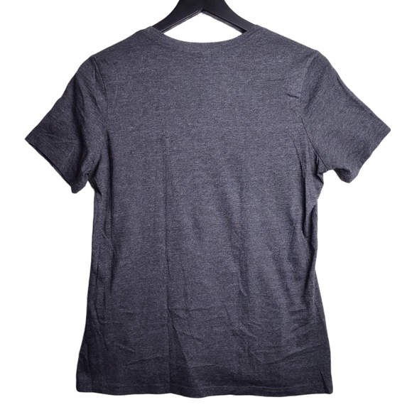 Thread Tank NOPE Womens Fashion Relaxed T-Shirt Charcoal Grey Size Medium - Picture 6 of 6